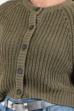 Oui 97755 Vest Olijf