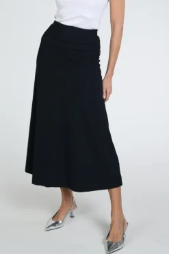 Penn & Ink Anna Rok wijd lang Marine