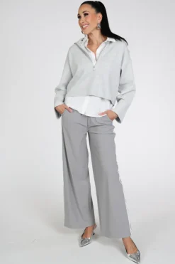 Penn & Ink S26F1849 Broek Grijs