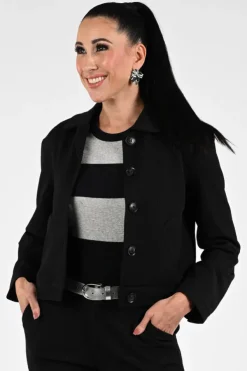 Pom Amsterdam SP9392 Blazer Zwart