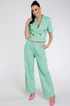 Pom Amsterdam SP9560 Broek Groen