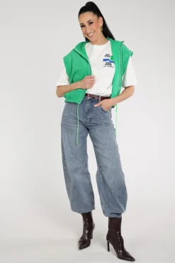 Pom Amsterdam SP9573 Gilet Groen