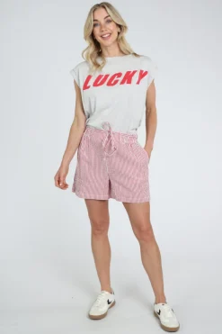 Pom Amsterdam SP9596 Short Rood