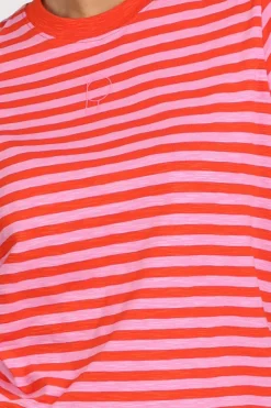 Pom Amsterdam SP9481 T-shirt korte mouw Roze