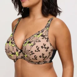 Prima Donna Manali 0163572 Plunge bh halve mousse cups zwart