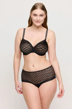 Prima Donna 0242490 Mousse bh hartvorm zwart