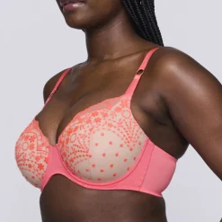 Prima Donna Twist - Angelou0242480 Mousse bh hartvorm koraal