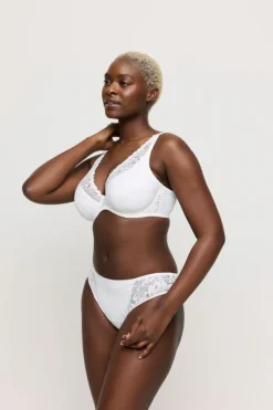 Prima Donna Twist - Rupi0142474 Plunge bh halve mousse cups off white