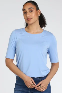 Roberto sarto 611113 T-shirt korte mouw Blauw