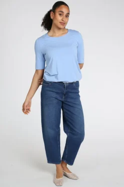 Roberto sarto 611113 T-shirt korte mouw Blauw