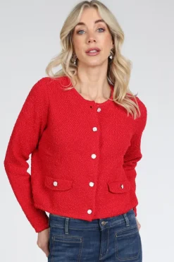 Roberto sarto 611192 Vest Rood