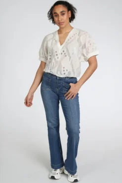 Rosner Audrey Bootcut Jeans Blue denim