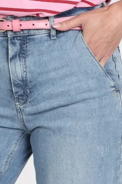 Rosner Audrey Wide Leg  Jeans Light blue denim