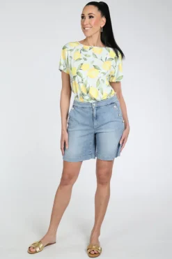 Rosner Mara sailor Short Blue denim