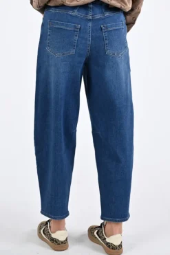 Rosner Mara tapered Jeans Blue denim
