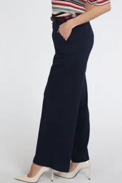 Rosner Mara Wide Leg  Broek Marine