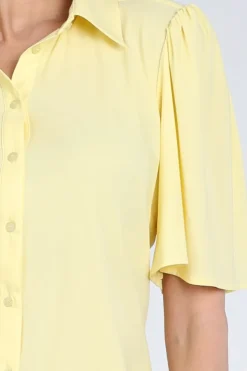Studio Anneloes 13877 Blouse korte mouw Geel
