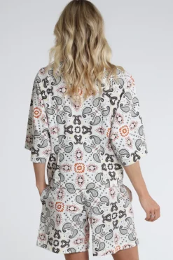 Studio Anneloes 14171 Blouse korte mouw Off white