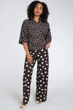 Studio Anneloes 13934 Broek Donker bruin