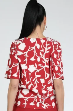 Studio Anneloes 13659 Cyra T-shirt korte mouw Rood