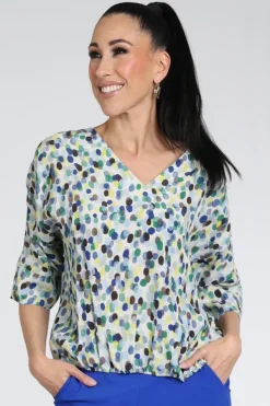 Studio Anneloes 13762 Didi T-shirt driekwart mouw Groen