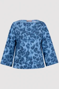 Studio Anneloes 13577 Ilja T-shirt lange mouw Blauw