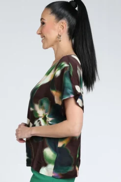 Studio Anneloes 13839 Jutta Blouse korte mouw Bruin