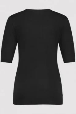 Studio Anneloes 91530 lana Pull korte mouw Zwart