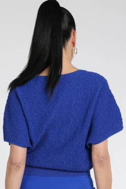 Studio Anneloes 13769 Lenti Pull korte mouw Royal