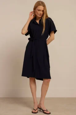 Studio Anneloes 91543 Louni Jurk korte mouw Marine
