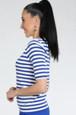 Studio Anneloes 13827 Luna Pull korte mouw Royal