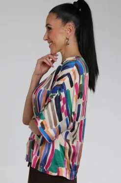 Studio Anneloes 13807 Madison Blouse korte mouw Cyclaam