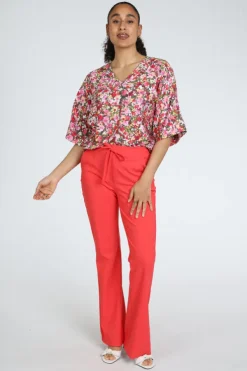 Studio Anneloes 13679 Madison T-shirt korte mouw Koraal