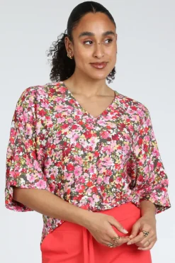 Studio Anneloes 13679 Madison T-shirt korte mouw Koraal