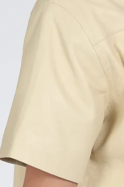 STUDIO AR by ARMA Eveline Blouse korte mouw Licht geel