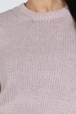 WithBlack WBLELINORE Pull korte mouw Licht roze