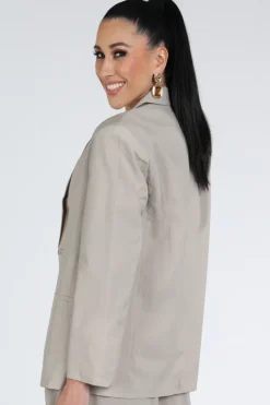 WithBlack WBLMARLEEN Blazer Zand