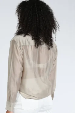 Yaya 01-201201-602 Blouse lange mouw Groen