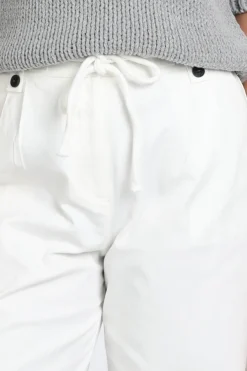 Yaya 01-301246-603 Broek Off white