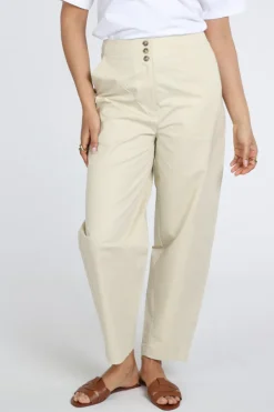 Yaya 01-301250-604 Broek Taupe