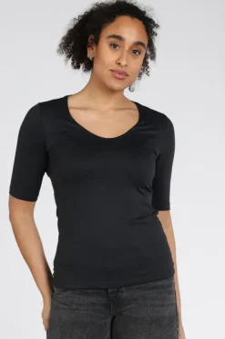 Yaya 01-719020-N Top Zwart