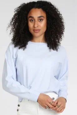 Yaya 01-000559-603 Sweater Licht blauw