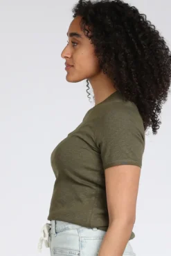 Yaya 01-719091-604 Top Olijf