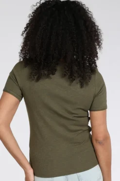 Yaya 01-719091-604 Top Olijf