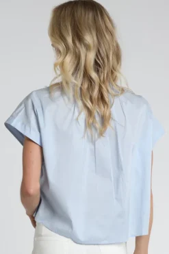 Yaya 01-201202-604 Trui Licht blauw
