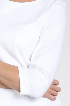 Zaida 346000 T-shirt driekwart mouw Wit