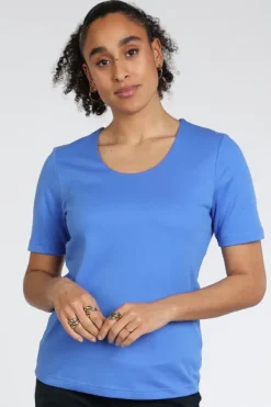 Zaida 346001 T-shirt korte mouw Blauw