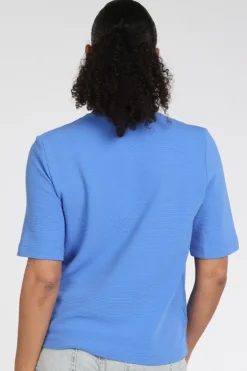 Zaida 346183 T-shirt korte mouw Blauw