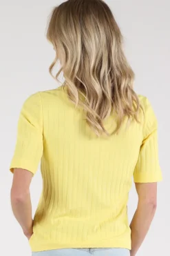 Zaida 346355 T-shirt korte mouw Geel