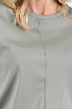 Zaida 346432 T-shirt korte mouw Olijf